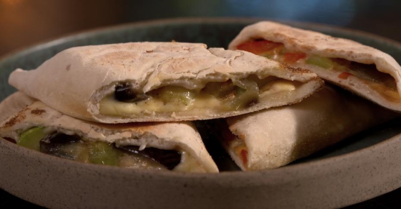 Панцеротти с овощной начинкой