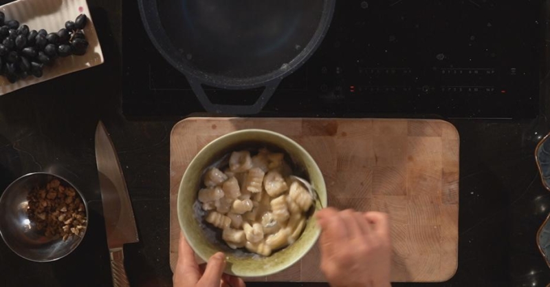 Ньокки с соусом из горгонзолы