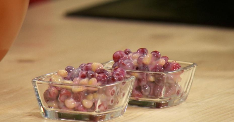 Таёжный десерт с кедровыми орехами