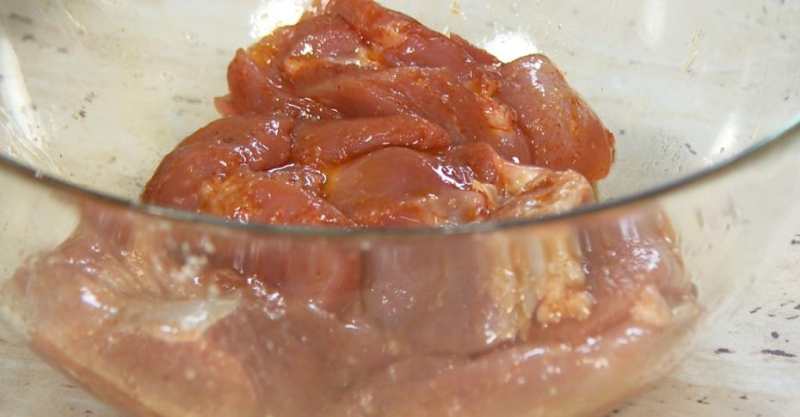 Рагу из индейки с орзо