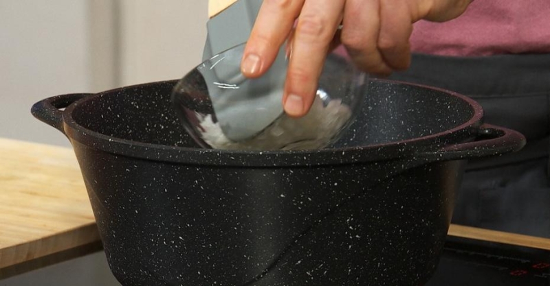 Рагу в мексиканском стиле и батат фри