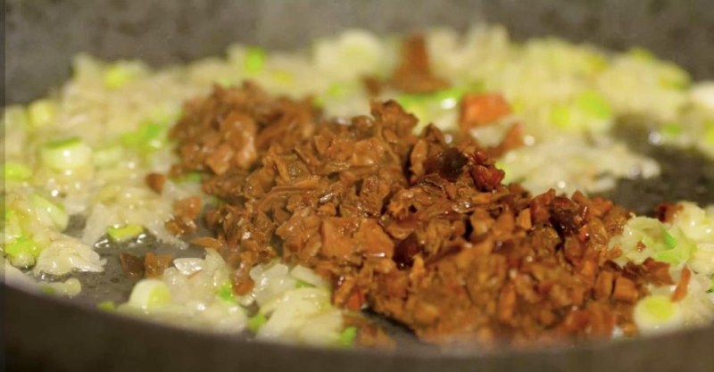 Картофельное пюре с грибами