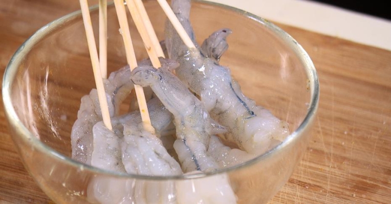 Креветки в пивном кляре