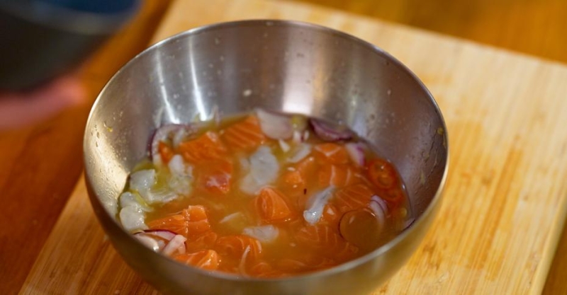 Севиче из морепродуктов