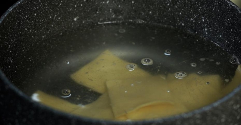 Лазанки с мачанкой