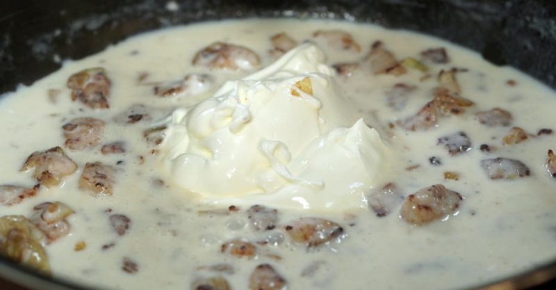 Лазанки с мачанкой