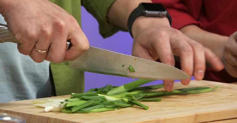 Самгёпсаль с кимчи