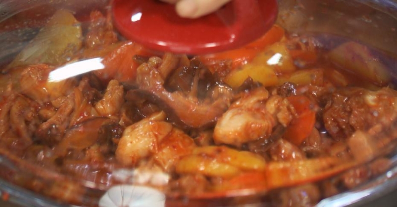 Таккальби с клёцками