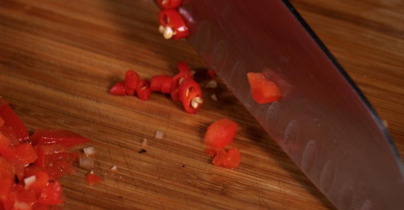 Заалюк (икра из баклажана с помидорами по-мароккански)