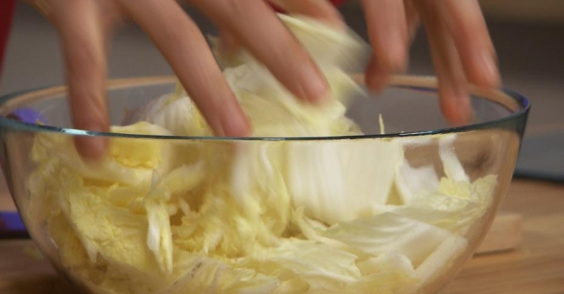 Самгёпсаль с кимчи