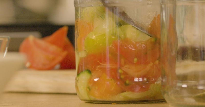 Овощное рагу в автоклаве