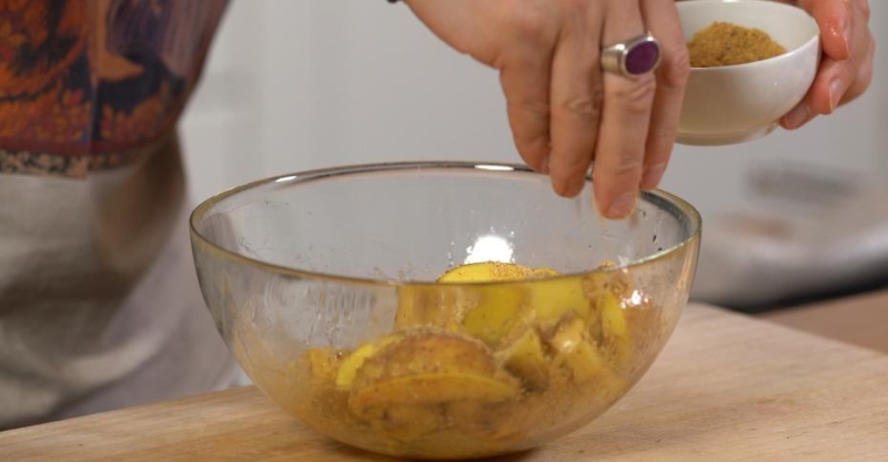 Картофель по-деревенски