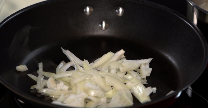 Голубцы со стейком из свинины