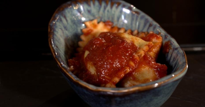 Пансотти со шпинатом и рикоттой