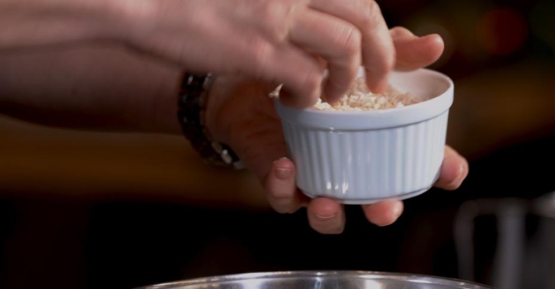 Тортини с хрустящим картофелем