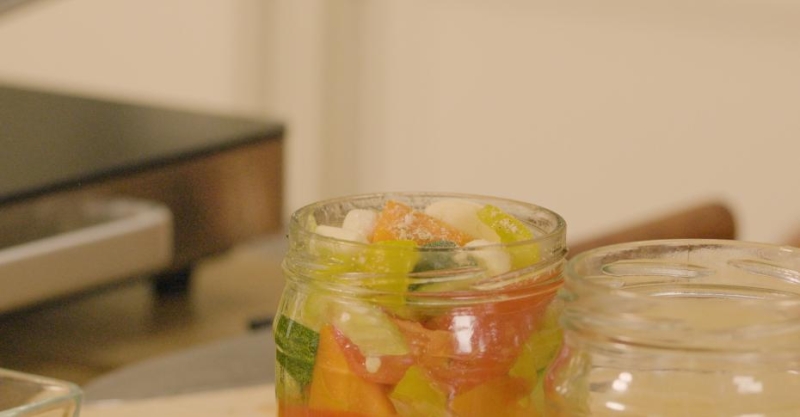 Овощное рагу в автоклаве