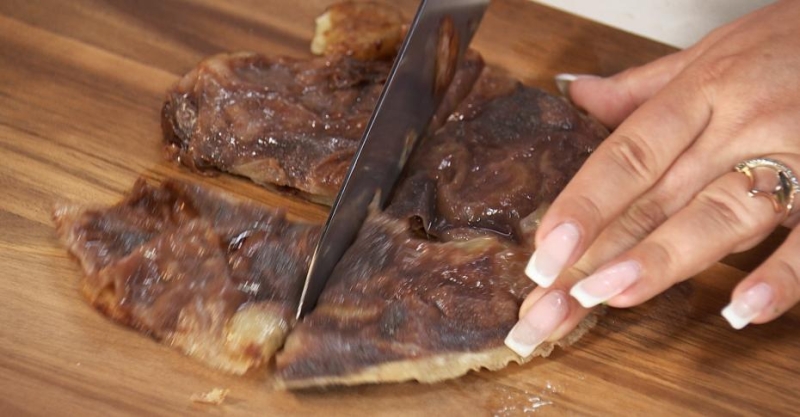 Ризотто Том Ям и десерт из рисовой бумаги