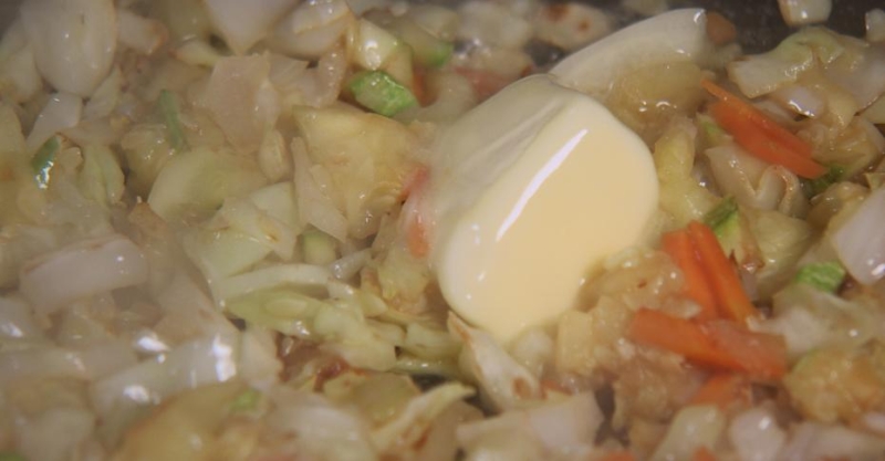 Пшеничная каша с кабачками