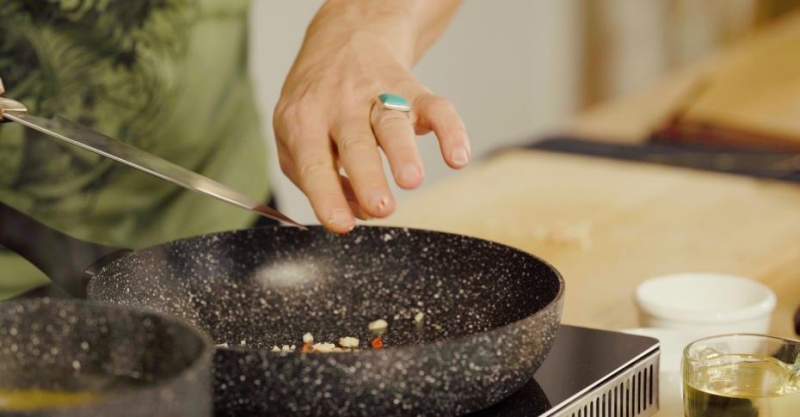 Паста в остром соусе