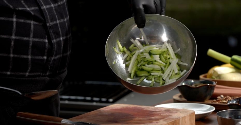 Хот-дог «разделённый» и чалагач