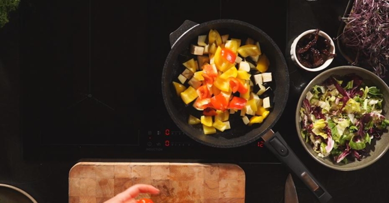 Брускетты с овощами