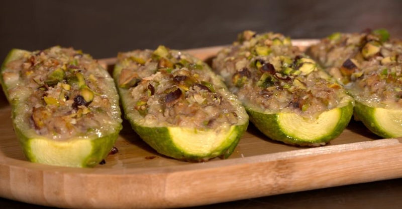 Запечённые кабачки