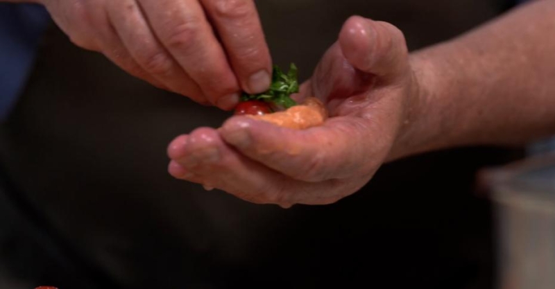 Кюфта из куриного фарша с булгуром