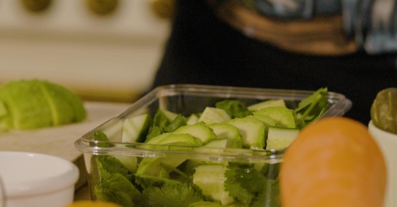 Зелёный салат