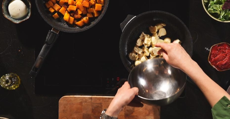 Лодочки из баклажанов