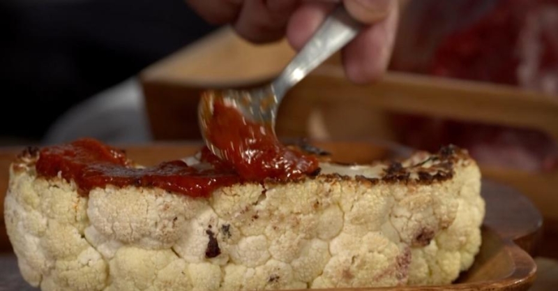 Классический и овощной стейки