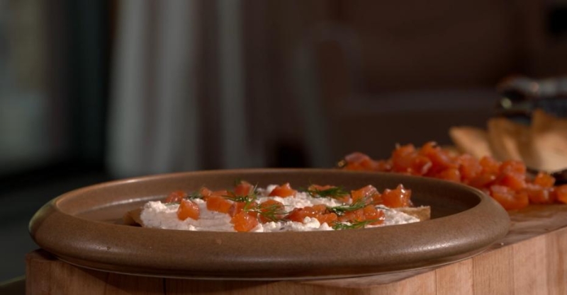 Блинчики с пряной рикоттой