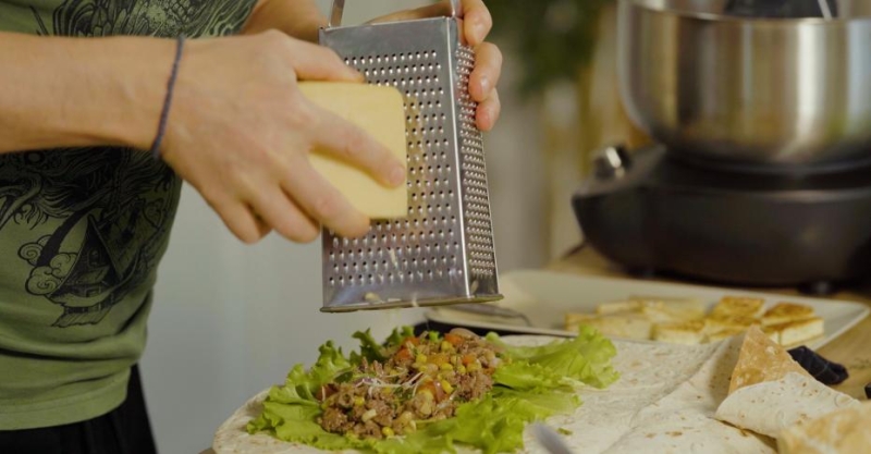 Буррито с пряной начинкой