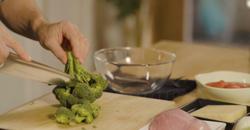 Салат из запечённых овощей