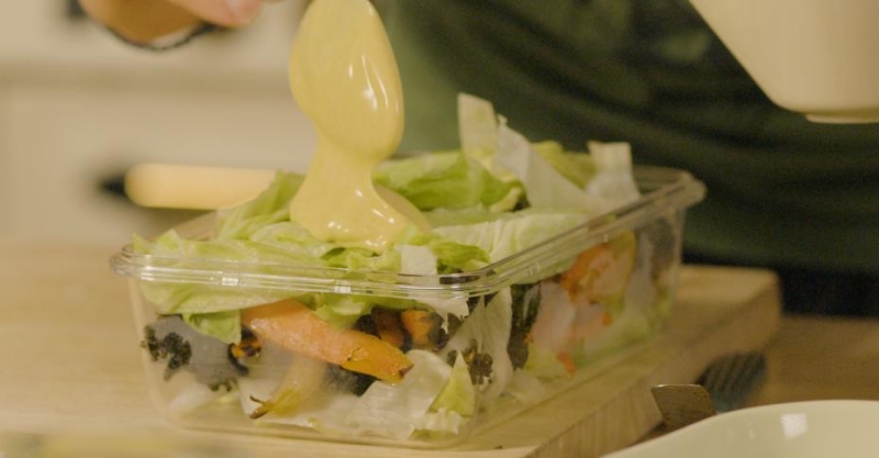 Салат из запечённых овощей