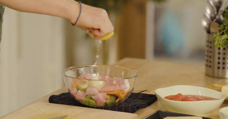 Салат из запечённых овощей