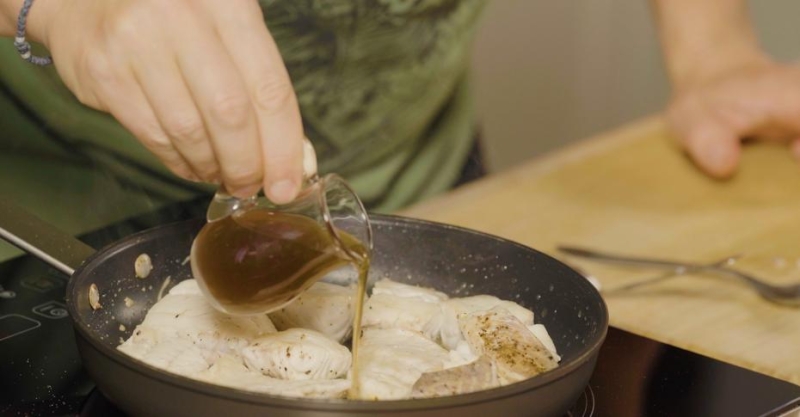 Судак в горчичном соусе