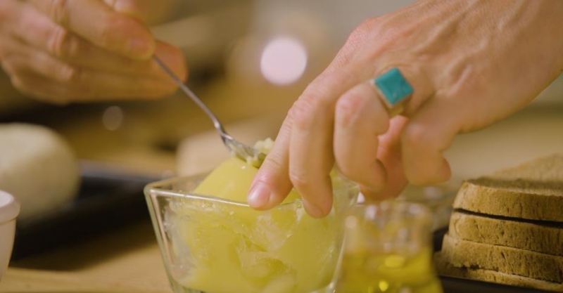 Сливочная намазка с орехами