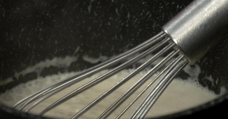 Клёцки с жареными лисичками