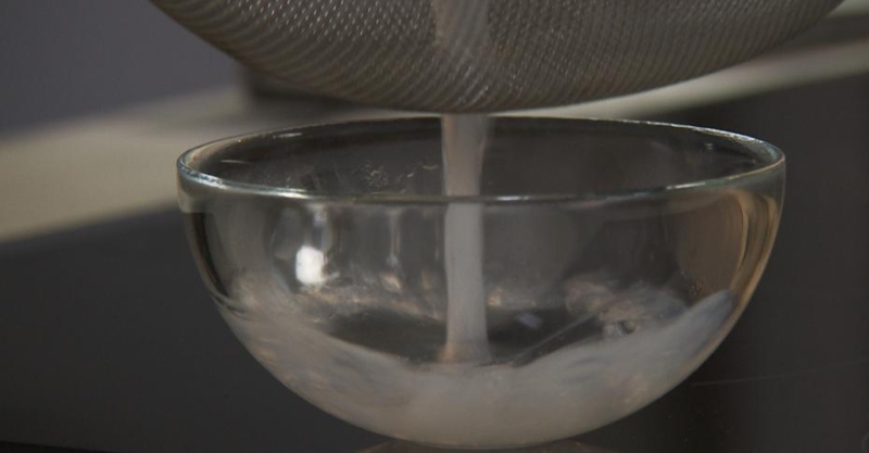 Паста с креветками в миндально-сливочном соусе