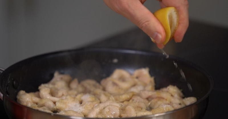 Лимонная курица