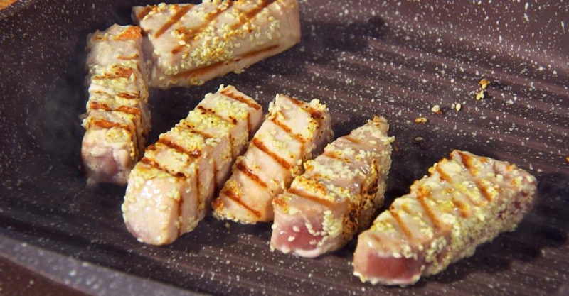 Обожжённый тунец