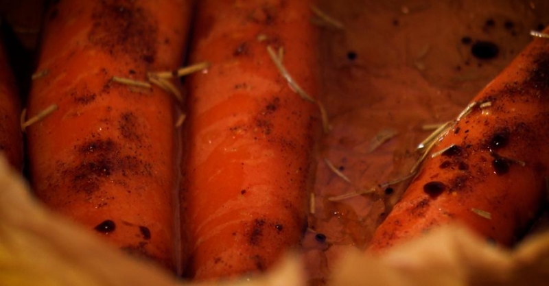 Запечённая морковь