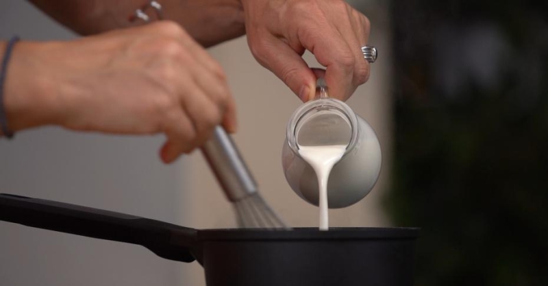 Клёцки с жареными лисичками