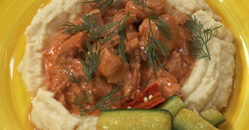 ПП-Бефстроганов с пюре