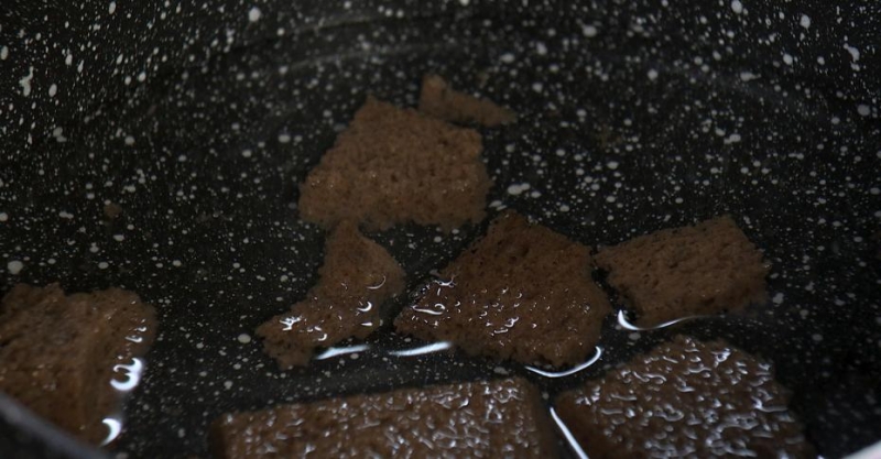 Паста с говядиной в коричневом соусе