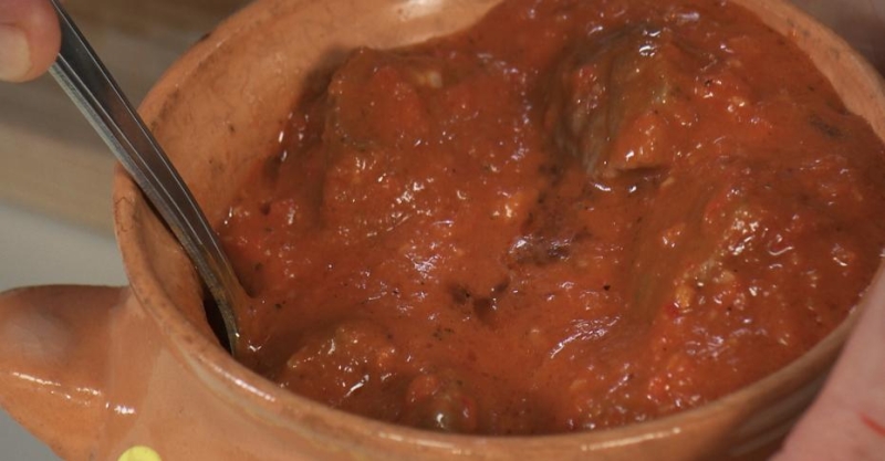 Версия грузинского остри в горшочке