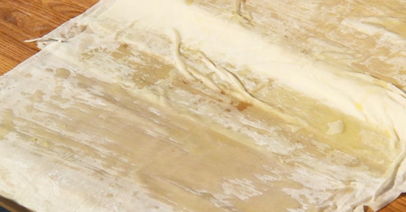 Штрудель с мороженым