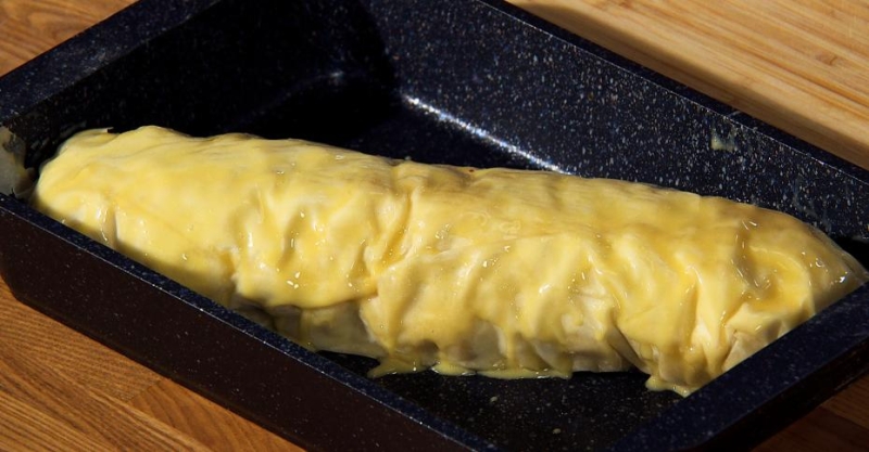 Штрудель с мороженым