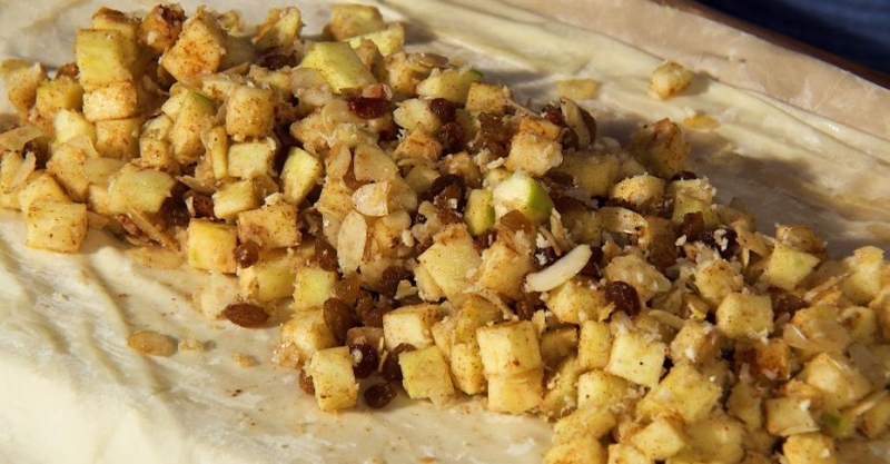 Штрудель с мороженым