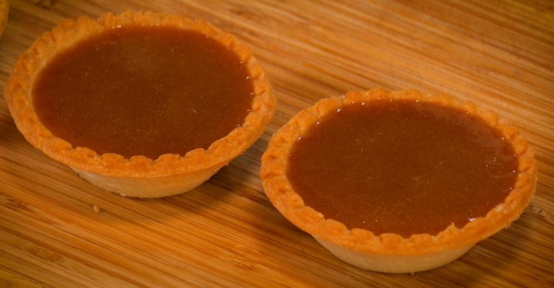 Тарталетки с солёной карамелью